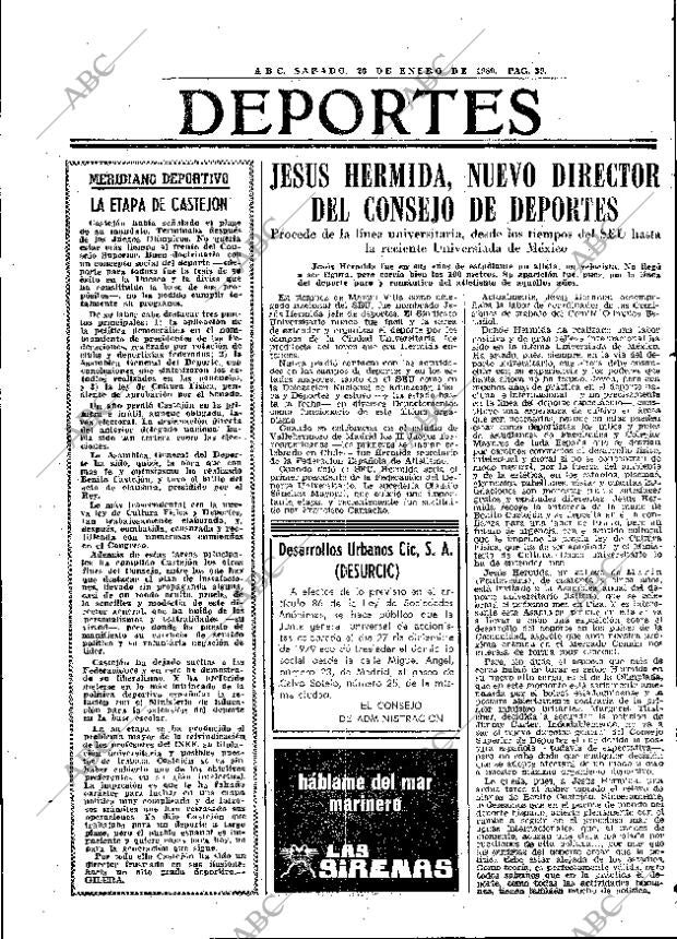 ABC MADRID 26-01-1980 página 51