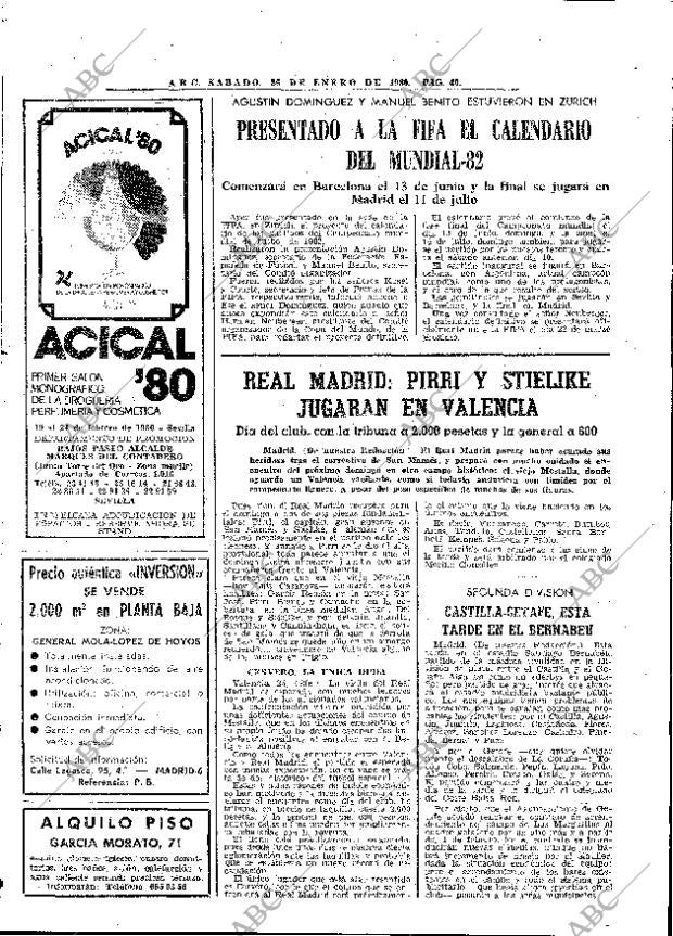 ABC MADRID 26-01-1980 página 52