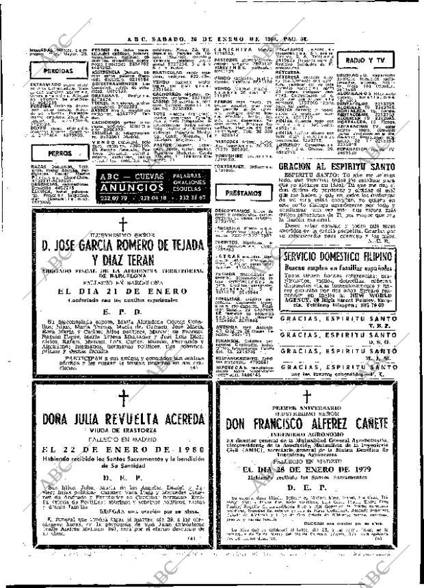ABC MADRID 26-01-1980 página 70