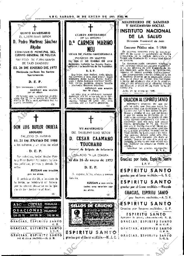ABC MADRID 26-01-1980 página 72