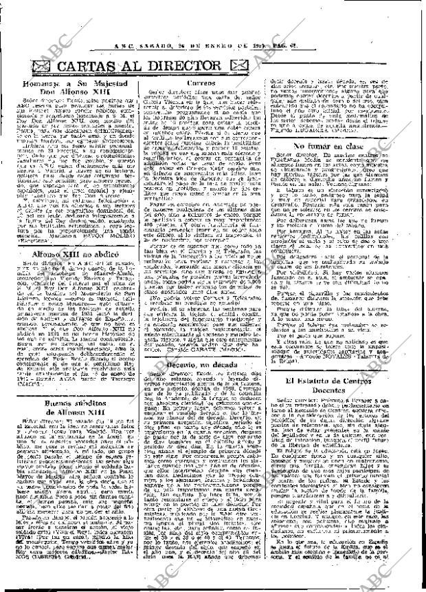 ABC MADRID 26-01-1980 página 74