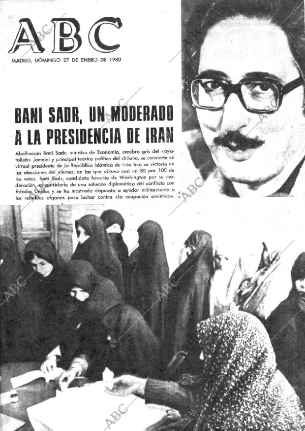 ABC MADRID 27-01-1980 página 1