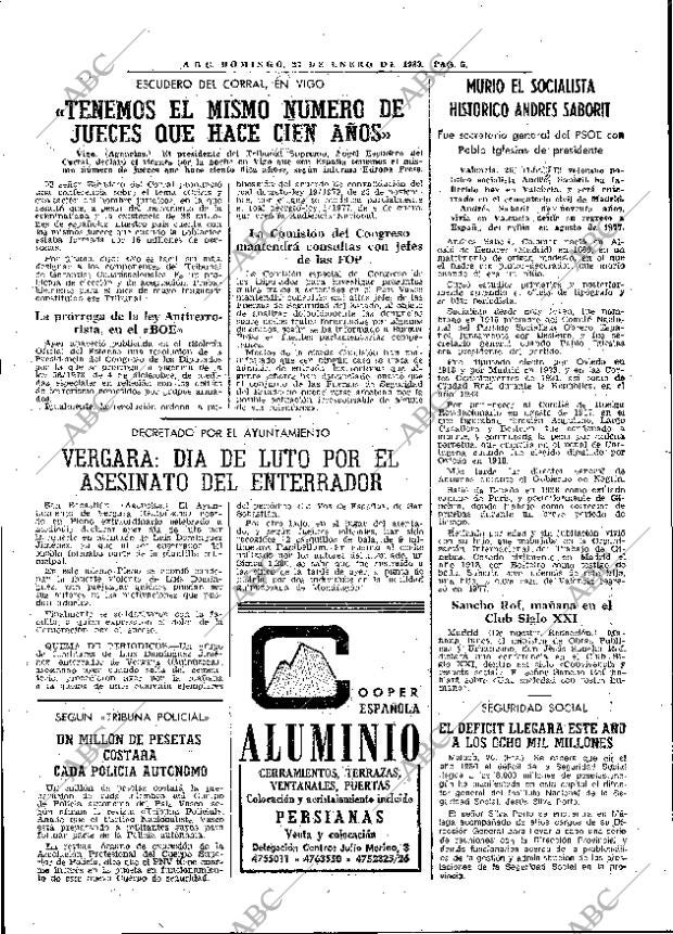 ABC MADRID 27-01-1980 página 21