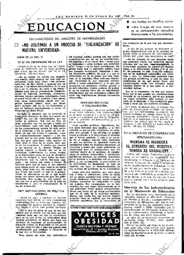 ABC MADRID 27-01-1980 página 34