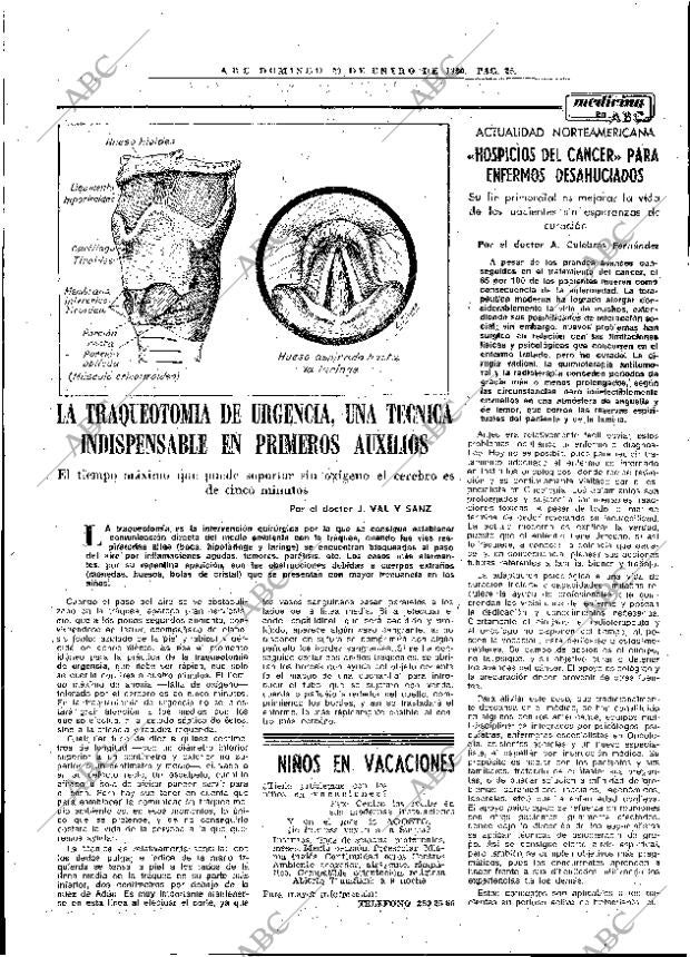 ABC MADRID 27-01-1980 página 41