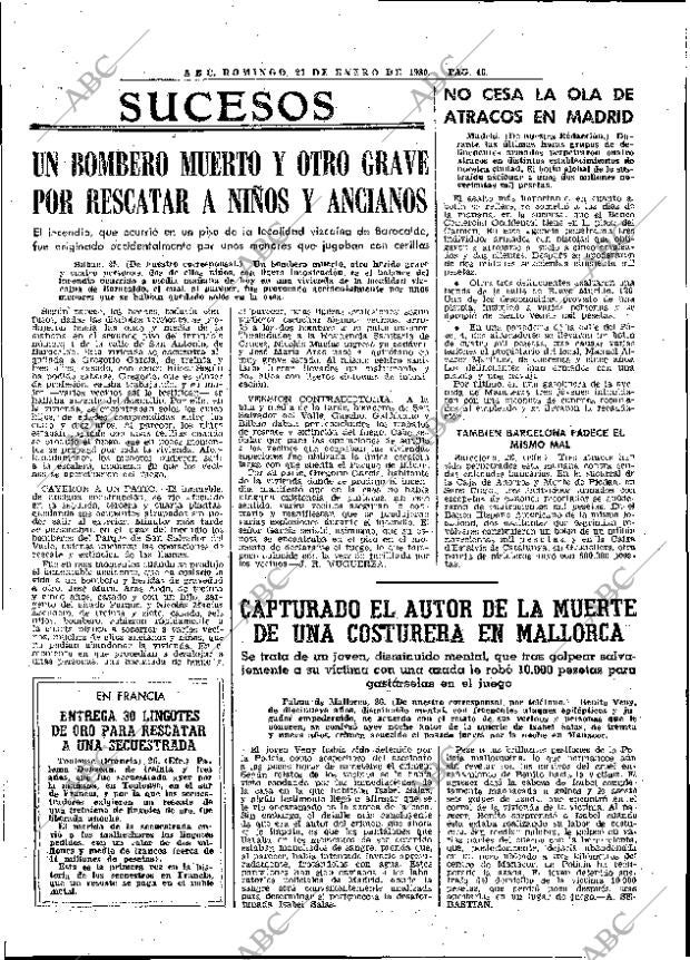 ABC MADRID 27-01-1980 página 62