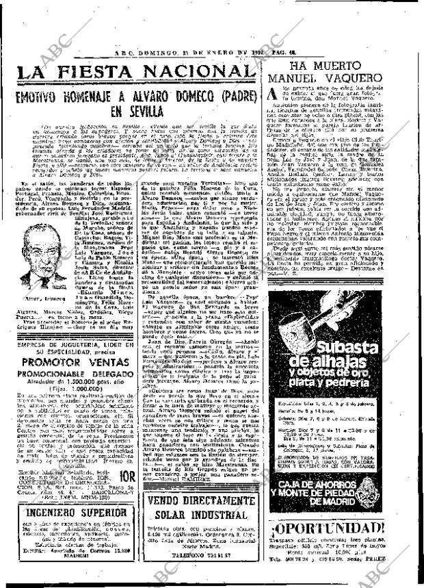 ABC MADRID 27-01-1980 página 64