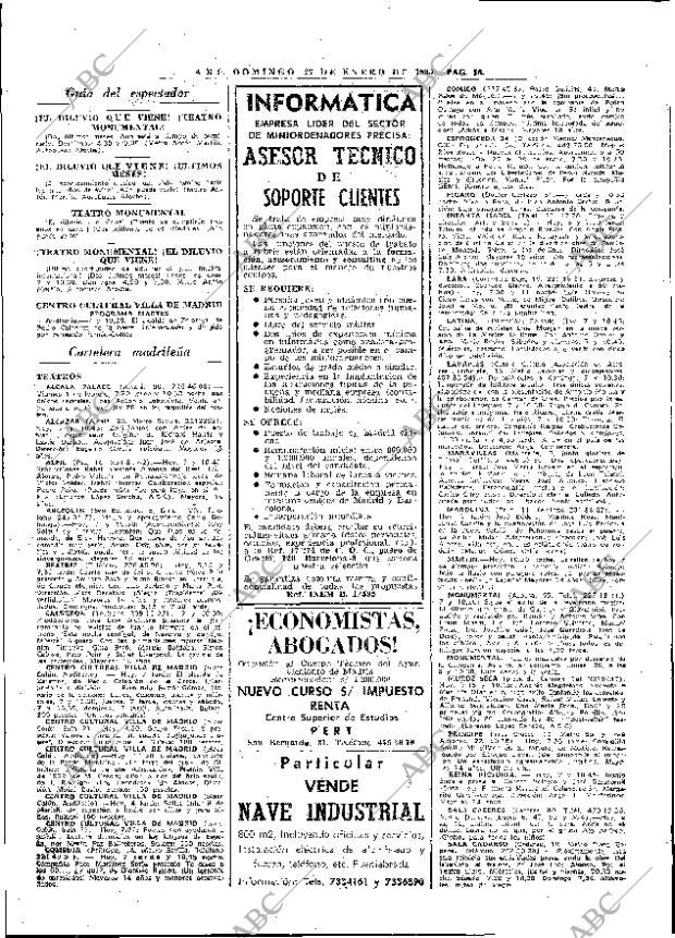 ABC MADRID 27-01-1980 página 72