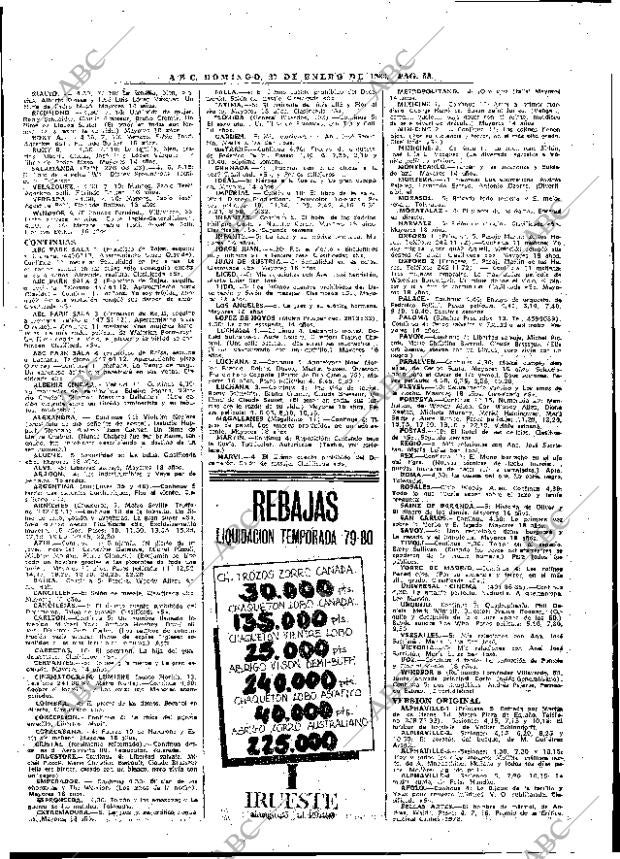 ABC MADRID 27-01-1980 página 74