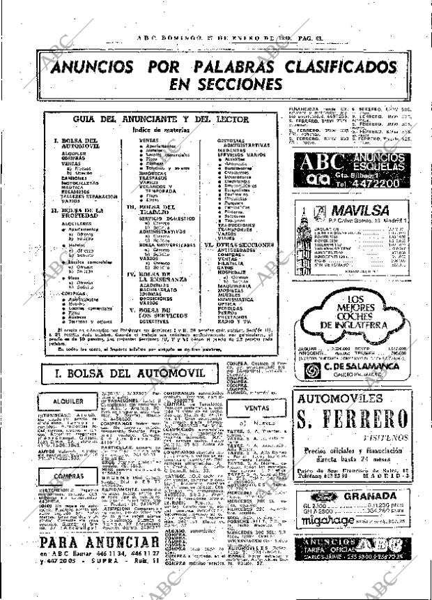 ABC MADRID 27-01-1980 página 77