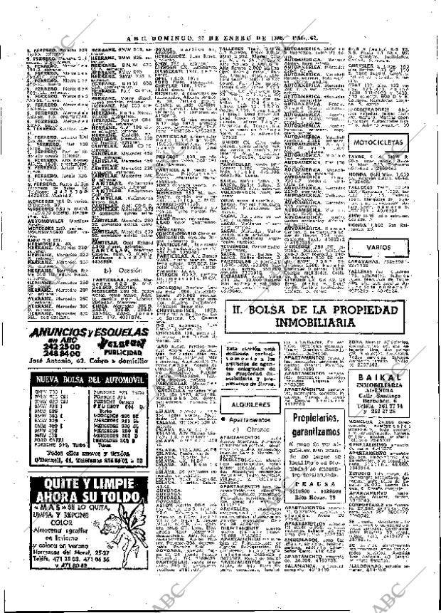 ABC MADRID 27-01-1980 página 78