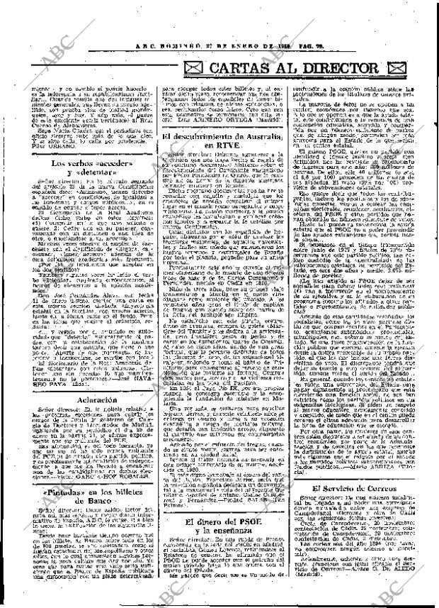 ABC MADRID 27-01-1980 página 95