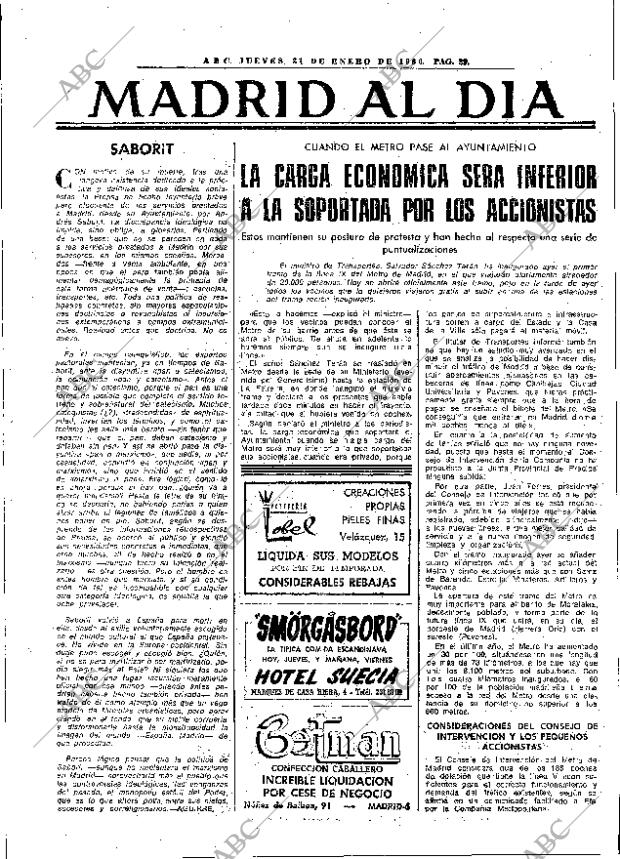 ABC MADRID 31-01-1980 página 37