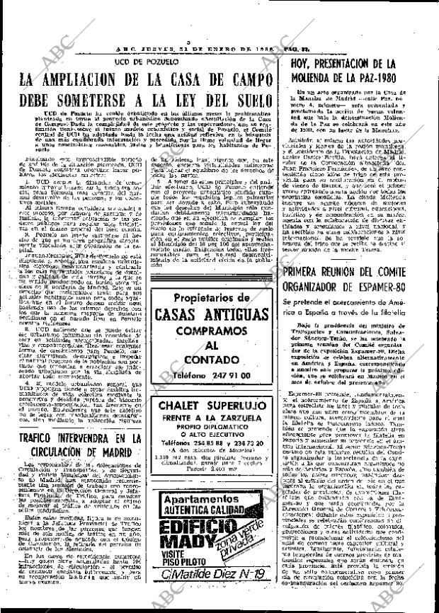 ABC MADRID 31-01-1980 página 40