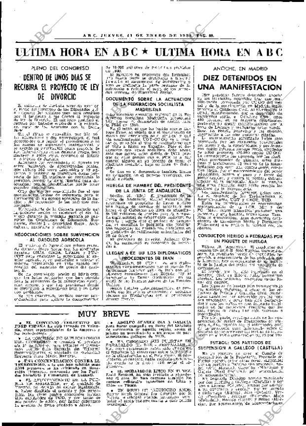 ABC MADRID 31-01-1980 página 88