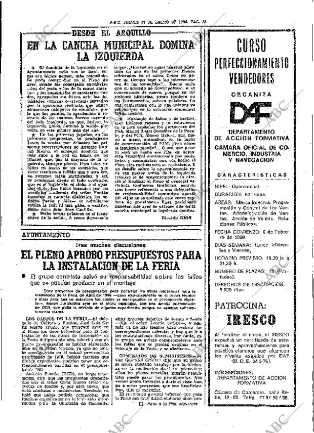 ABC SEVILLA 31-01-1980 página 31