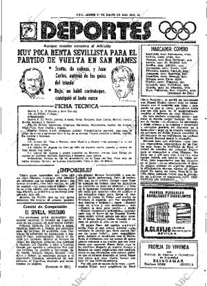 ABC SEVILLA 31-01-1980 página 41