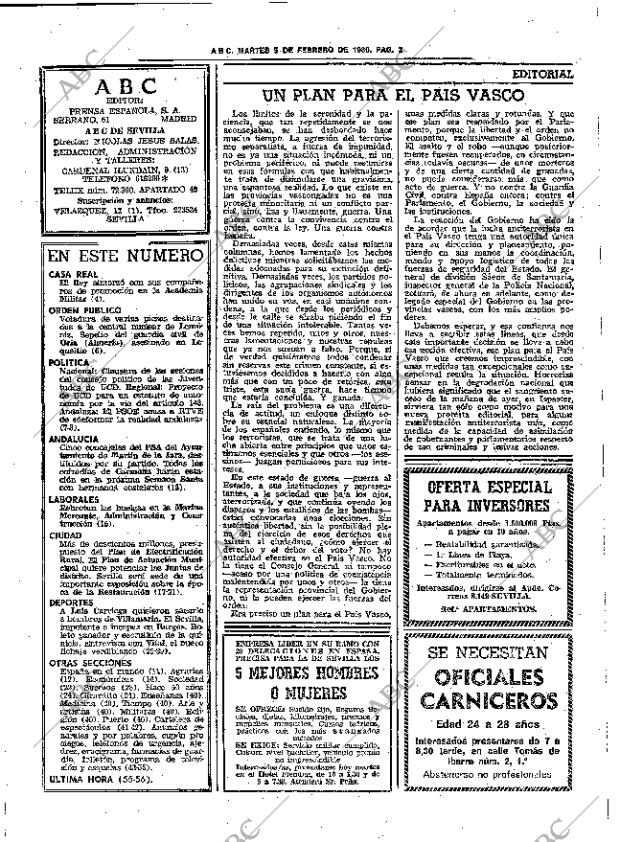 ABC SEVILLA 05-02-1980 página 14