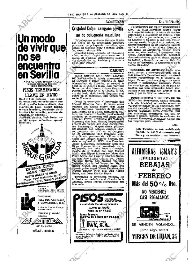 ABC SEVILLA 05-02-1980 página 34