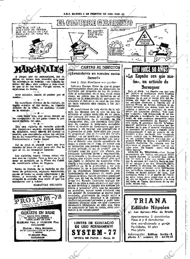 ABC SEVILLA 05-02-1980 página 36