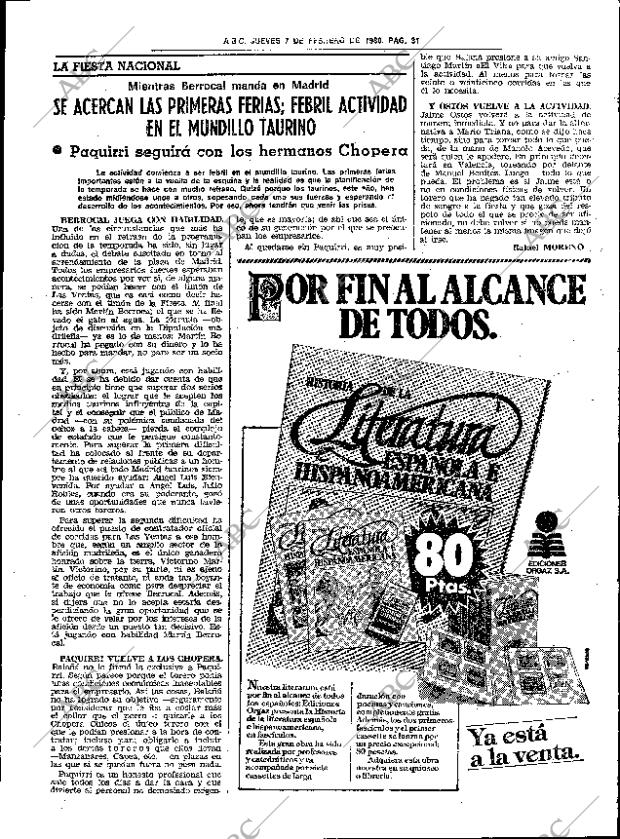 ABC SEVILLA 07-02-1980 página 39