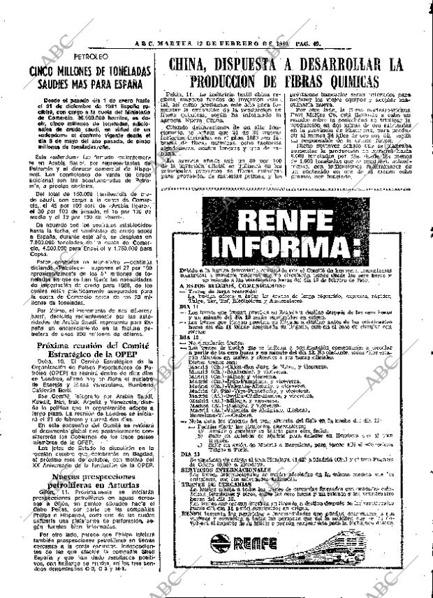 ABC MADRID 12-02-1980 página 61