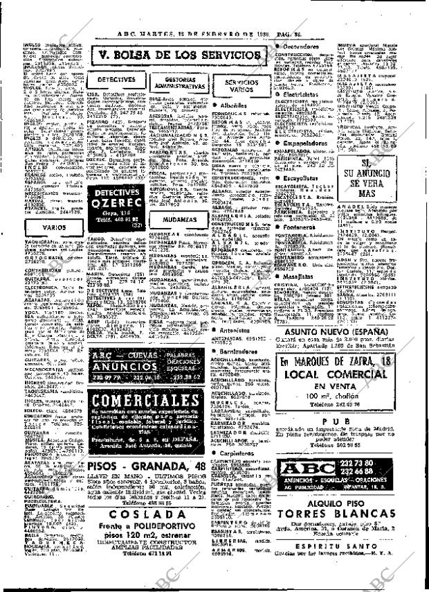 ABC MADRID 12-02-1980 página 98