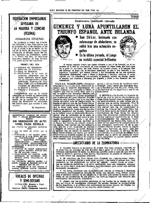 ABC SEVILLA 12-02-1980 página 66