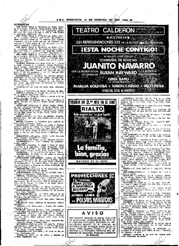 ABC MADRID 13-02-1980 página 61