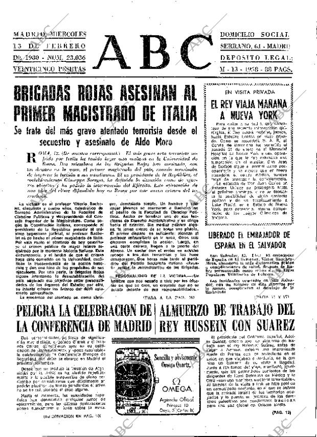 ABC MADRID 13-02-1980 página 9