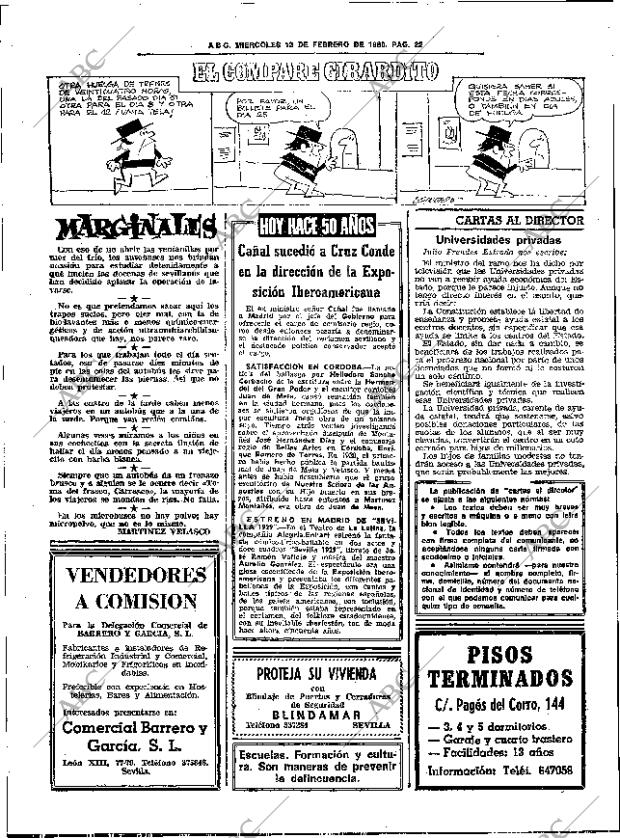 ABC SEVILLA 13-02-1980 página 30