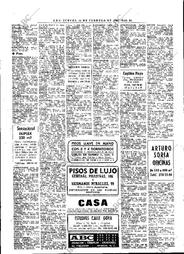 ABC MADRID 14-02-1980 página 73