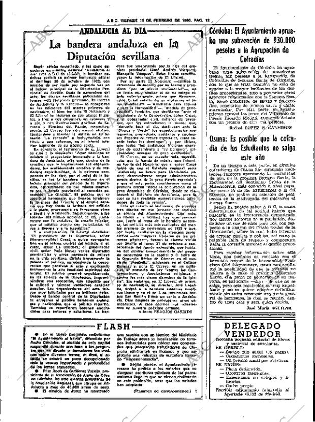 ABC SEVILLA 15-02-1980 página 21