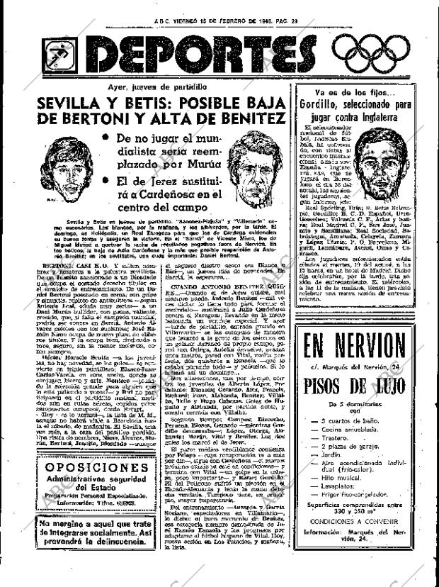 ABC SEVILLA 15-02-1980 página 37