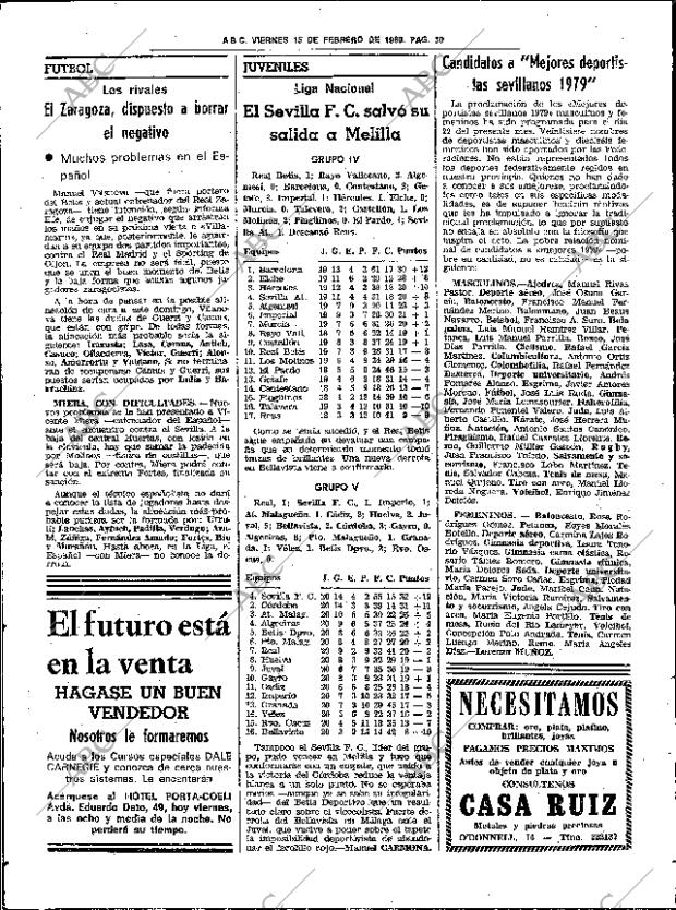 ABC SEVILLA 15-02-1980 página 38