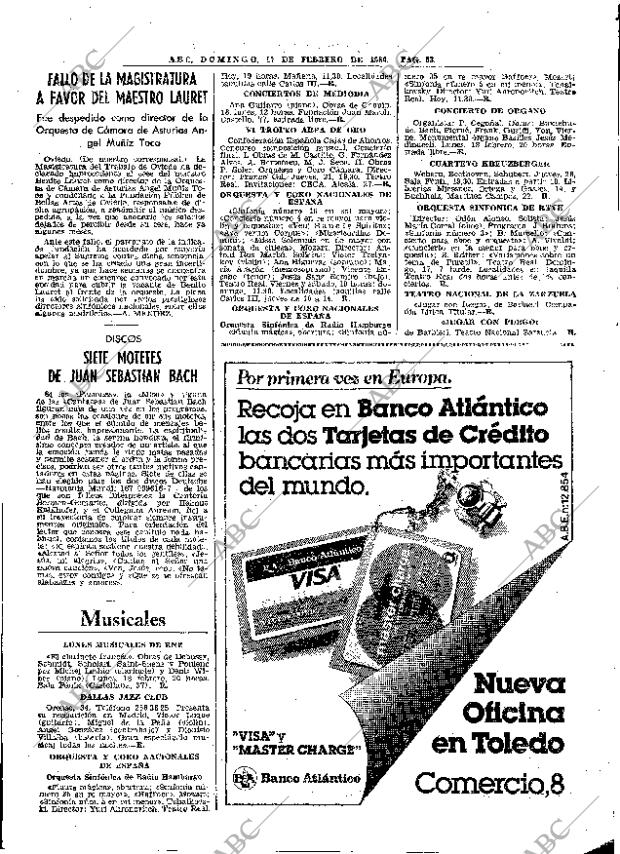 ABC MADRID 17-02-1980 página 69