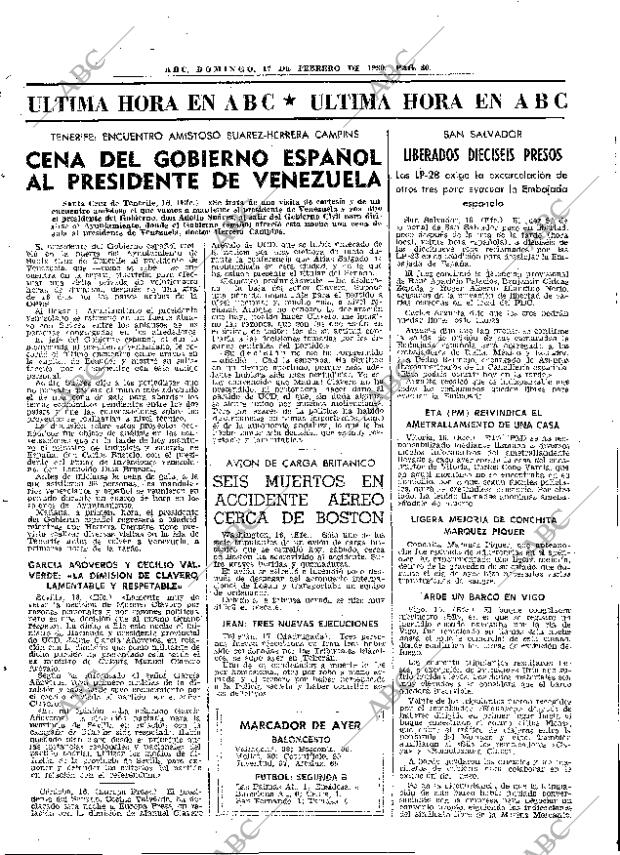 ABC MADRID 17-02-1980 página 96