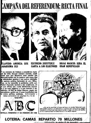 ABC SEVILLA 17-02-1980 página 1