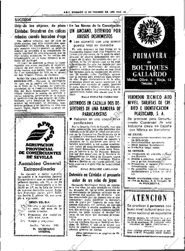 ABC SEVILLA 17-02-1980 página 51