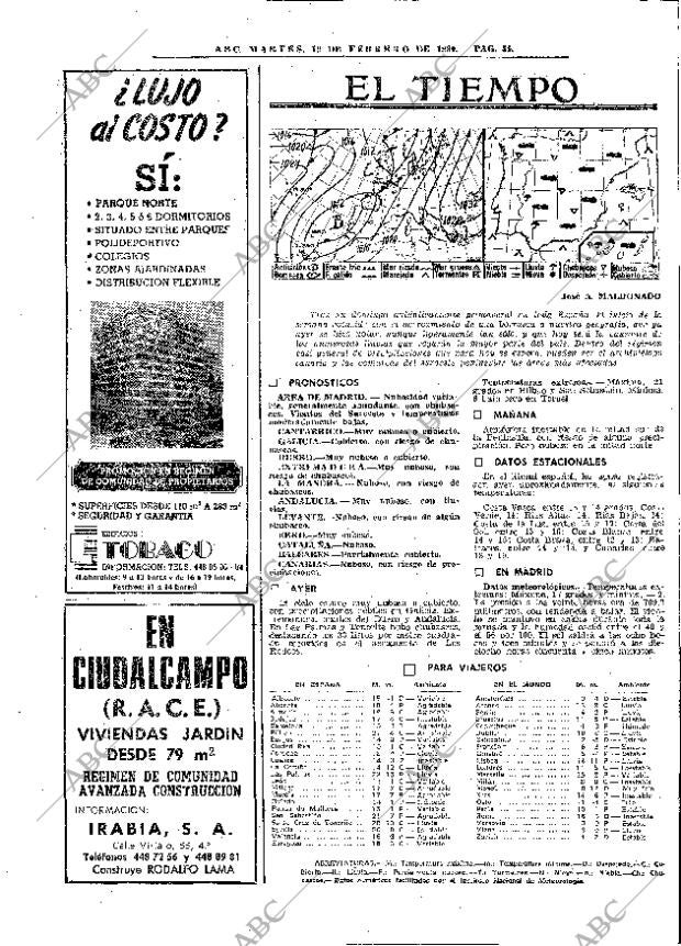 ABC MADRID 19-02-1980 página 46