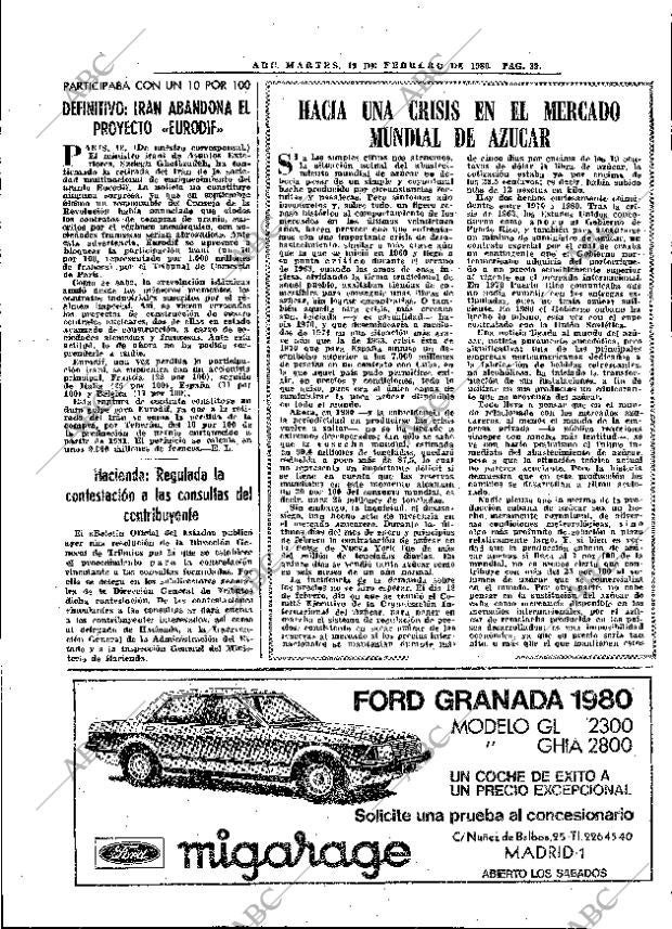 ABC MADRID 19-02-1980 página 51