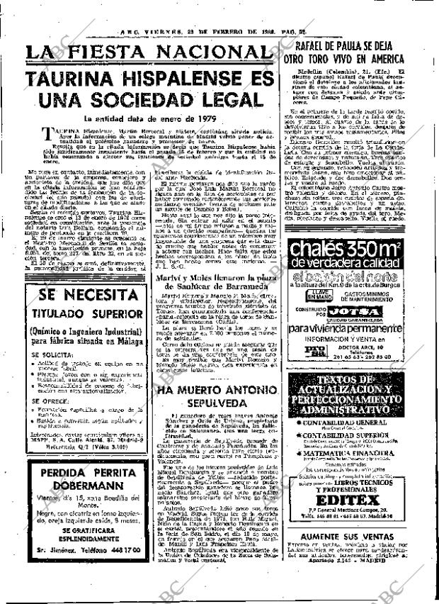 ABC MADRID 22-02-1980 página 64