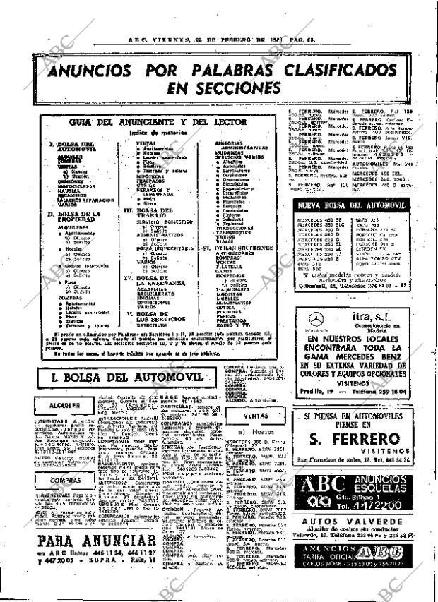 ABC MADRID 22-02-1980 página 77