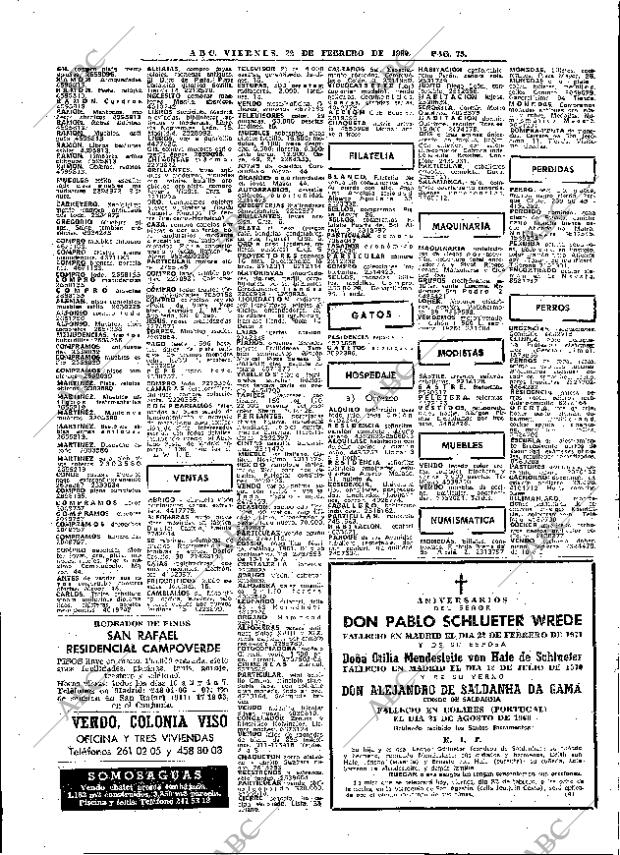 ABC MADRID 22-02-1980 página 87