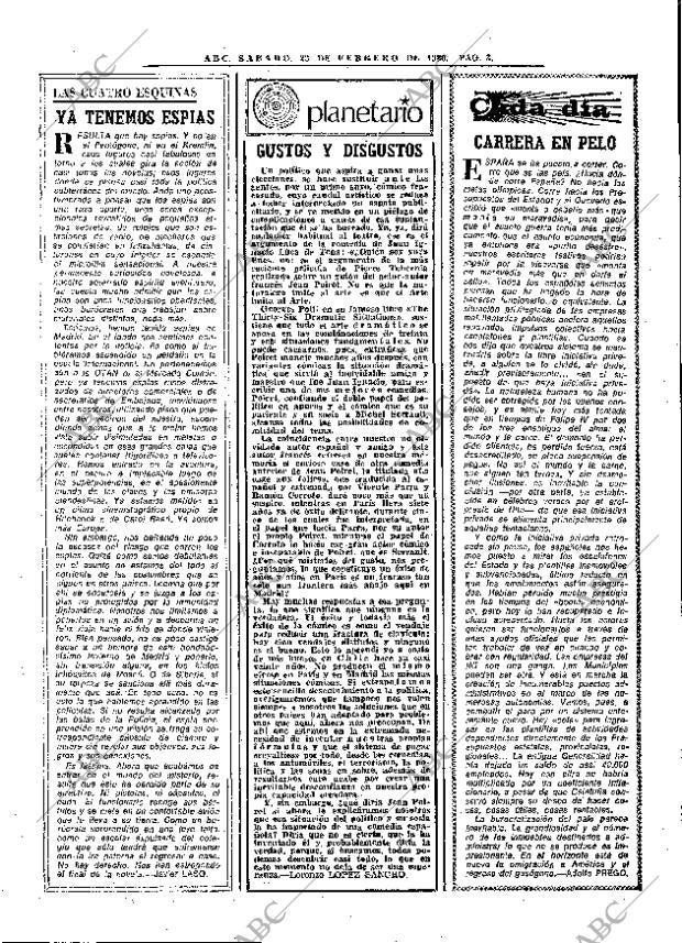 ABC MADRID 23-02-1980 página 11