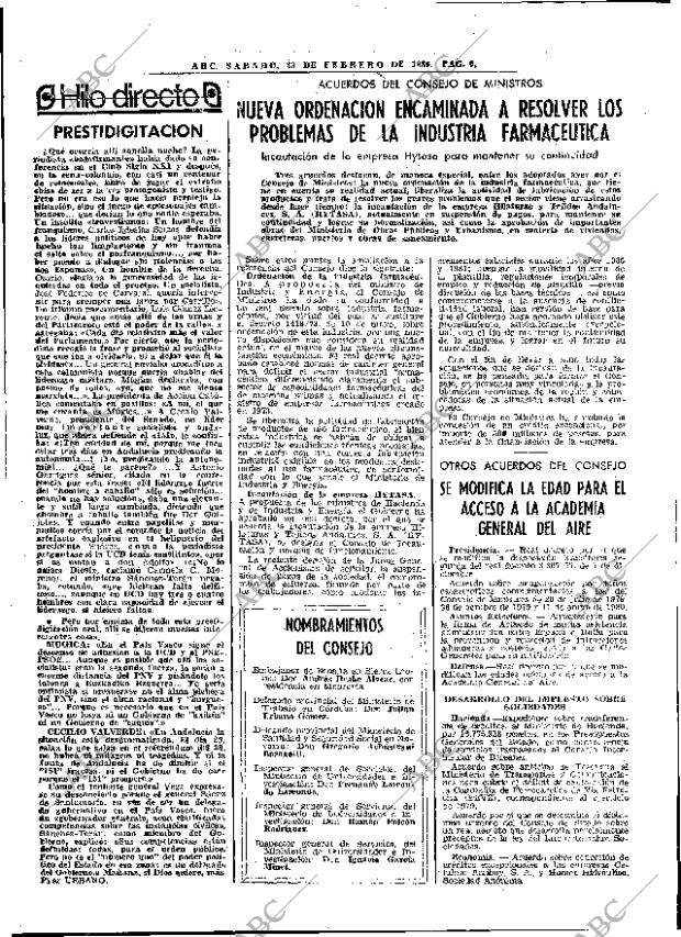 ABC MADRID 23-02-1980 página 14