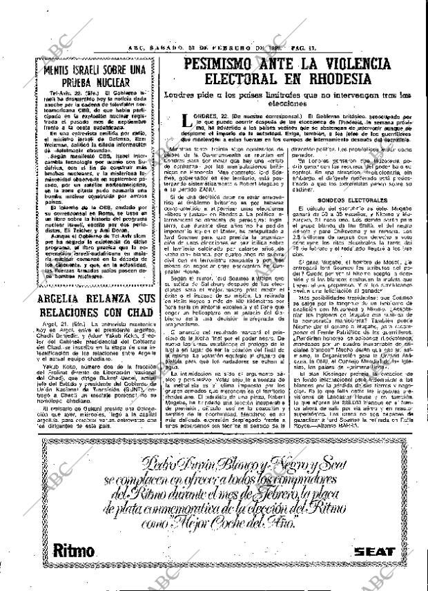 ABC MADRID 23-02-1980 página 25