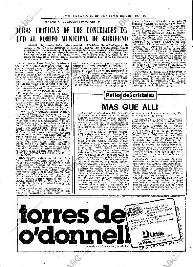 ABC MADRID 23-02-1980 página 33