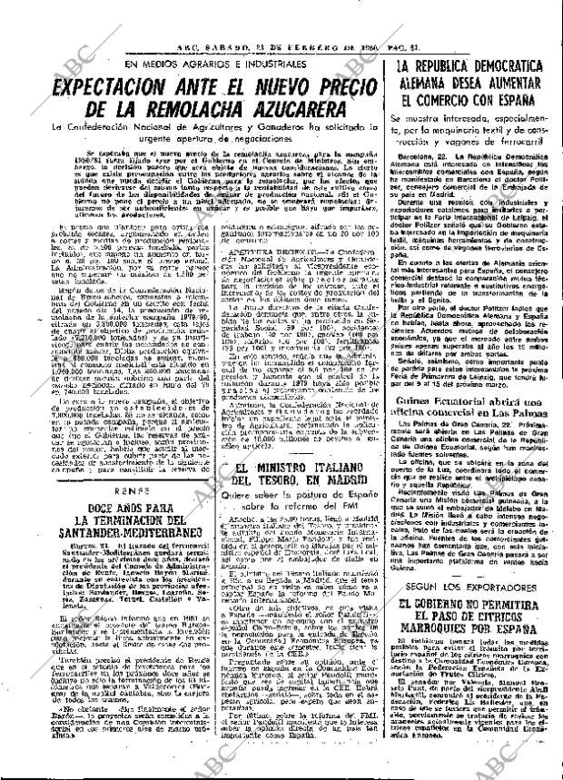 ABC MADRID 23-02-1980 página 39