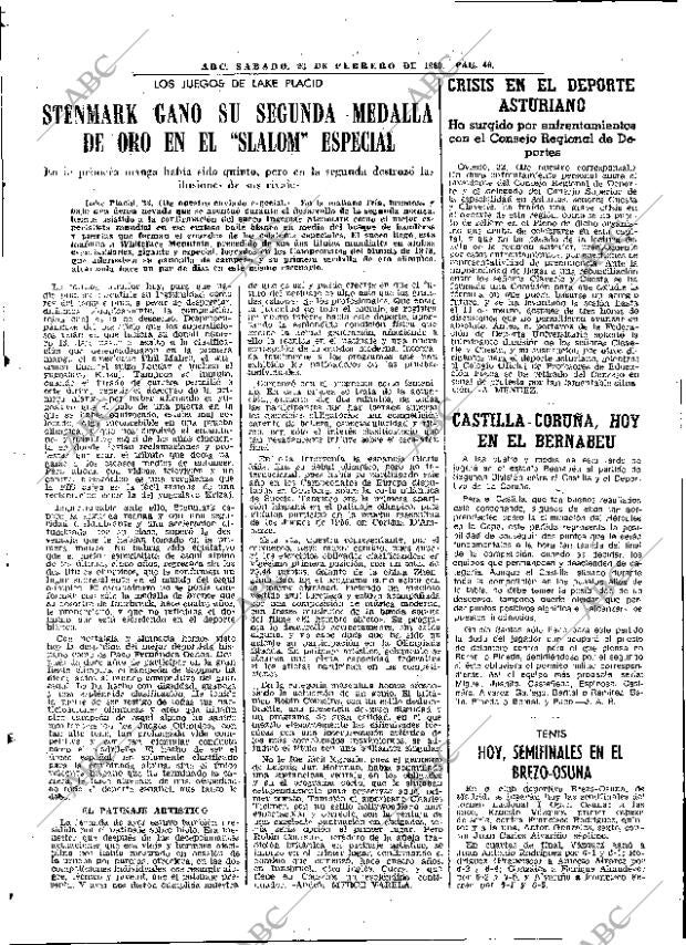 ABC MADRID 23-02-1980 página 48